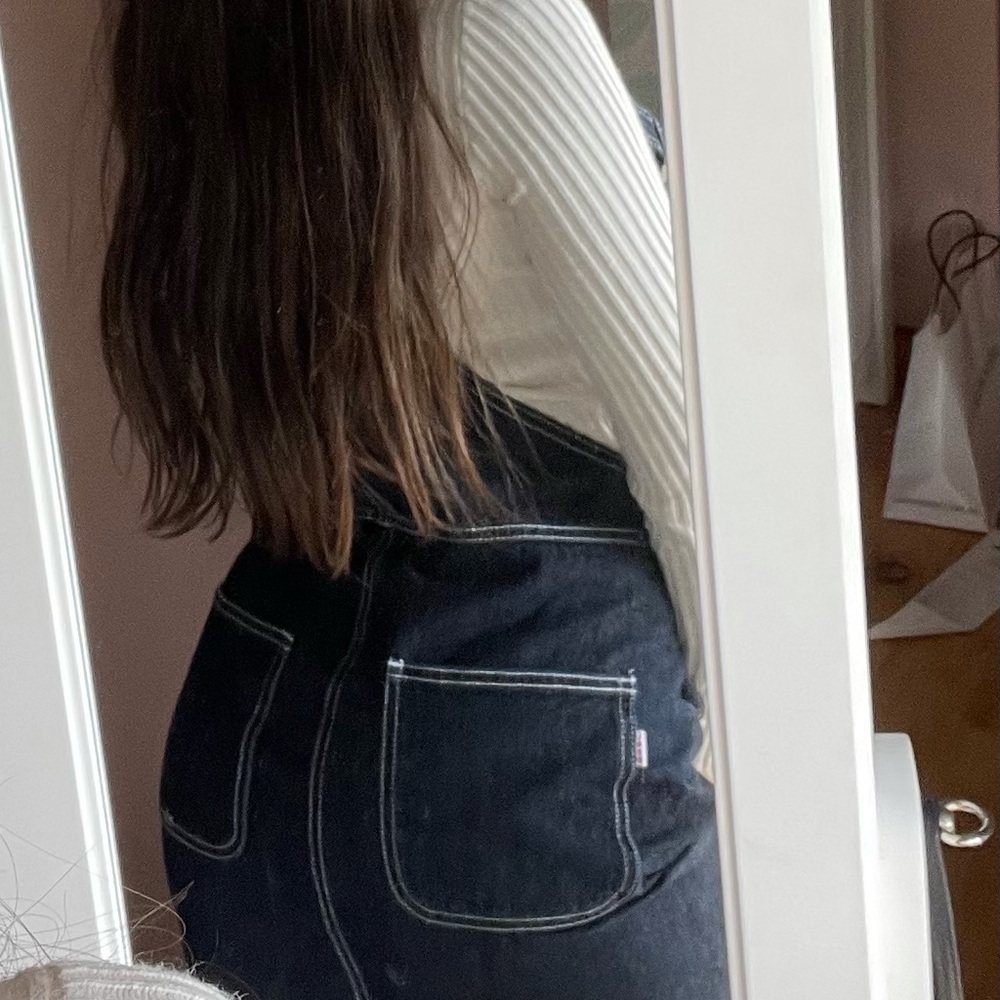 💙Navy dress overalls💙 - Picture 2 of 4